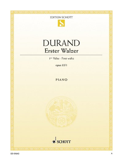 A. Durand: First waltz E flat major