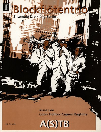 Anonymus: Aura Lee _ Coon Hollow Capers Ragtime 