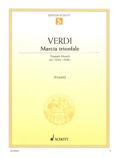 G. Verdi: Marcia trionfale , Klav
