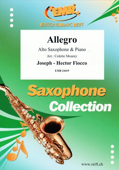 J. Fiocco: Allegro, ASaxKlav