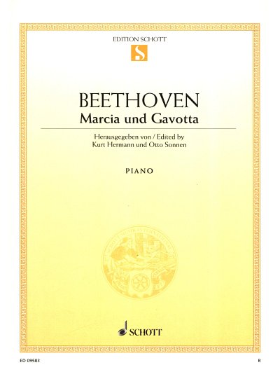 L. v. Beethoven: Marcia C-Dur / Gavotta F-Dur op. 45, Klav4m