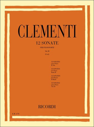 M. Clementi: 12 Sonate 2, Klav