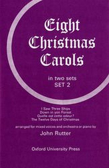 J. Rutter: Eight Christmas Carols Set 2, GchOrch (KA)