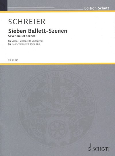 AQ: A. Schreier: Sieben Ballett-Szenen, VlVcKlv (Pa (B-Ware)