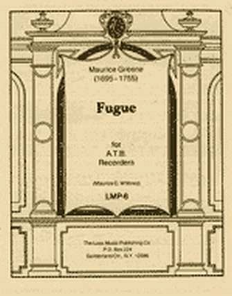 M. Greene: Fugue (Voluntary No. 4) (Pa+St)