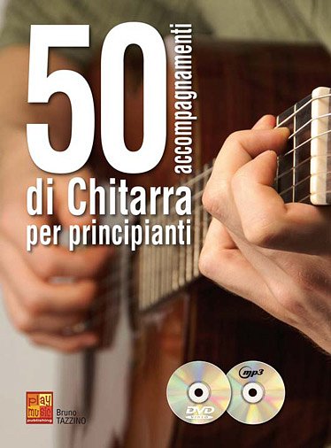 B. Tazzino: 50 Accompagnamenti di Chitarra pe, Git (+CD+DVD)