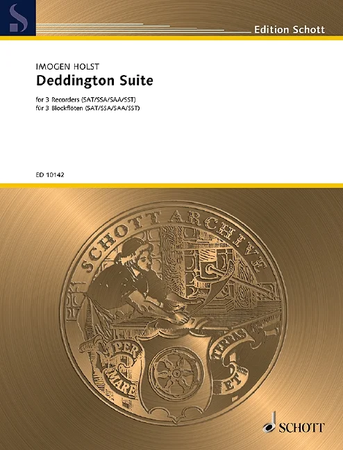 DL: I. Holst: Deddington Suite, 3Bfl (Sppa) (0)