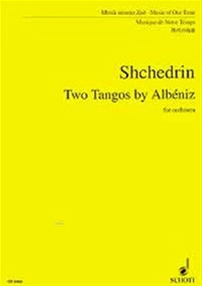 R. Schtschedrin: Two Tangos by Albéniz , Orch (Stp)