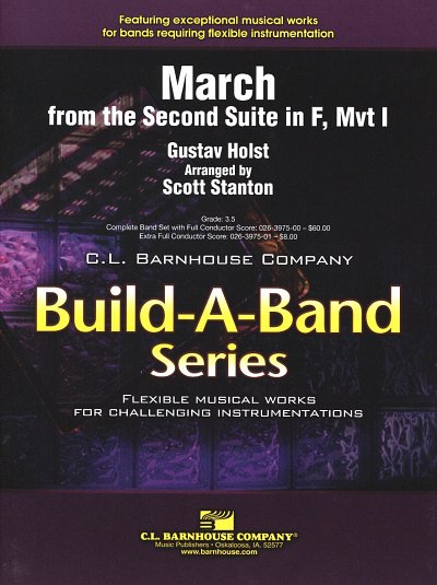 AQ: G. Holst: March (from Second Suite in , Blaso/J (B-Ware)