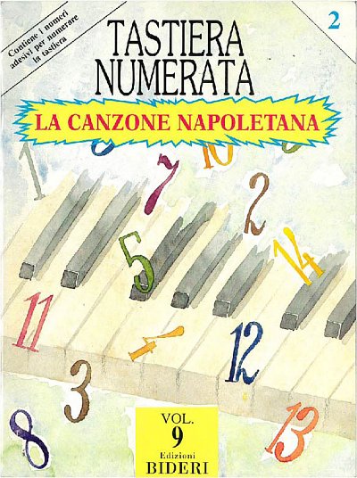 Tastiera Numerata Vol. 9 (La Canzone Napoletana) , Klav
