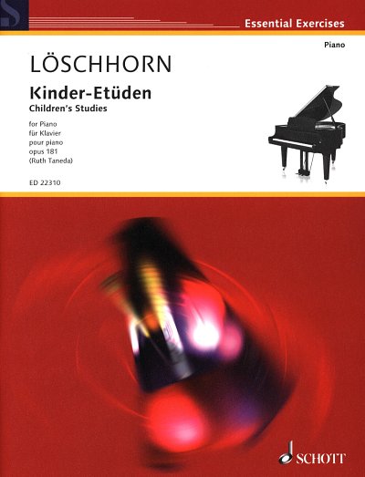 C.A. Loeschhorn: Kinder-Etueden op. 181, Klav