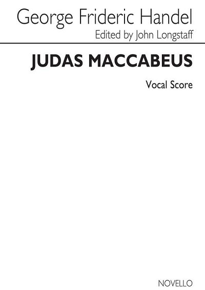 G.F. Händel: Judas Maccabeus (Mozart) Vocal, GchKlav (Part.)