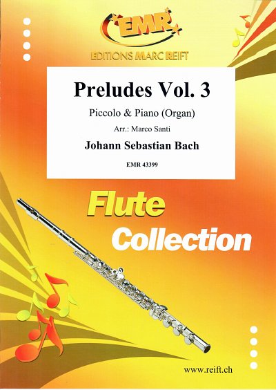 J.S. Bach: Preludes Vol. 3, PiccKlav/Org