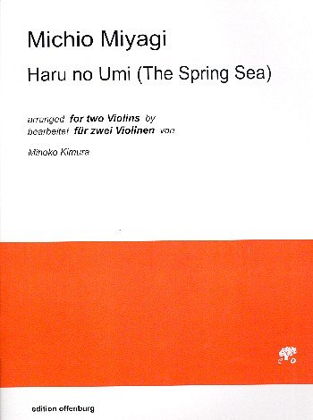 M. Kimura: Haru no umi (The Spring Sea) für zwei Vi (Par2St)