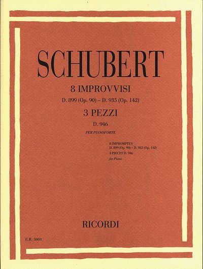 F. Schubert: 8 Impromptus D899 Op.90 & Impromptus D935 Op.142