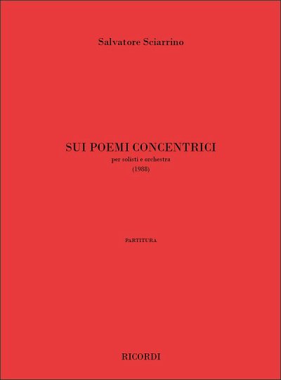 Sui Poemi Concentrici, Sinfo (Part.)