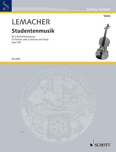 H. Lemacher: Studentenmusik op. 106