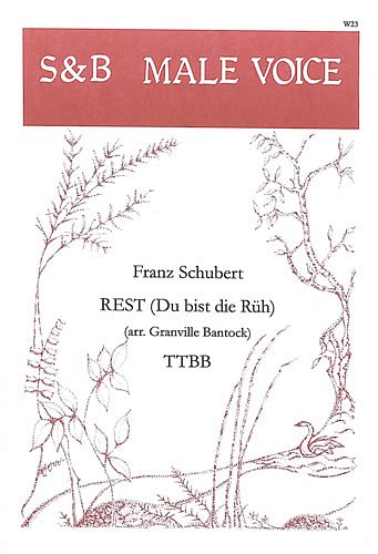 F. Schubert: Rest (_Du bist die Ruh_), Mch4 (Chpa)