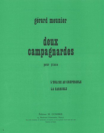 G. Meunier: Campagnardes (2), Klav