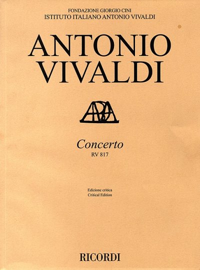 Concerto, RV 817 (Part.)