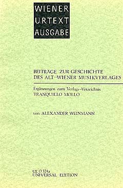 A. Weinmann: Ergänzungen zum Verlagsverzeichnis Tranqui (Bu)