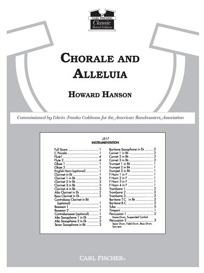 H. Hanson: Chorale and Alleluia, Blaso (Part.)