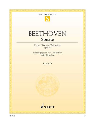 L. van Beethoven: Sonate G-Dur