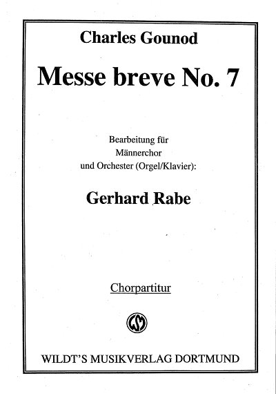C. Gounod: Messe breve no.7, Mch4Klav