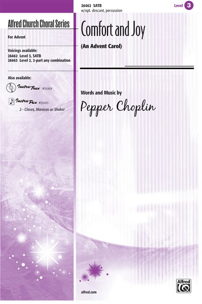 P. Choplin: Comfort and Joy (An Advent Caro, Gch;Klav (Chpa)