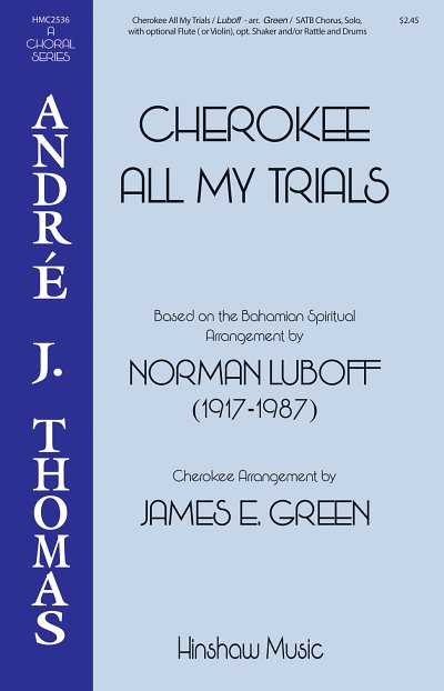 N. Luboff: Cherokee All My Trials, GchKlav (Chpa)
