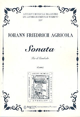 J.F. Agricola: Sonata Per Il Cembalo, Cemb (Bu)