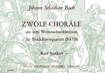 J.S. Bach: Zwölf Choräle, 4Blf (Pa+St)