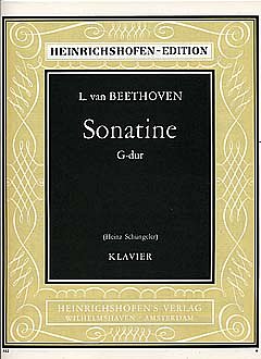 L. van Beethoven: Sonatine G-Dur Kinsky-Halm WoO 70