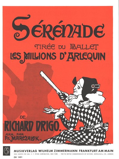 Drigo Riccardo: Serenade (Les Millions D'Arlequin)