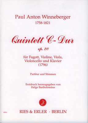 Winneberger P. A.: Quintett Op 20