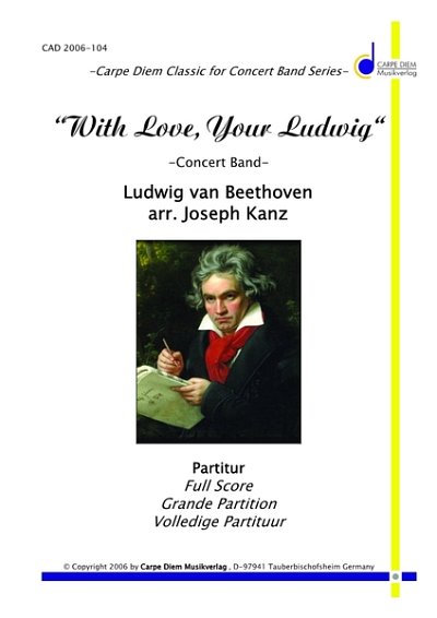 H.J. Marx: With Love, Your Ludwig, Blaso;Ges (Pa+St)