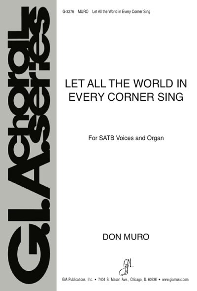 Don Muro: Let All the World in Every Corner S, GchOrg (Chpa)