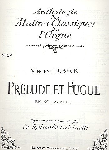 Prélude et Fugue in G minor, Org