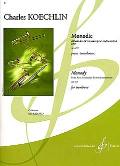 C. Koechlin: 1 Monodie Pour Trombone