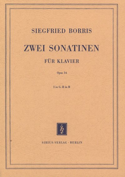S. Borris: 2 Sonatinen Op 34