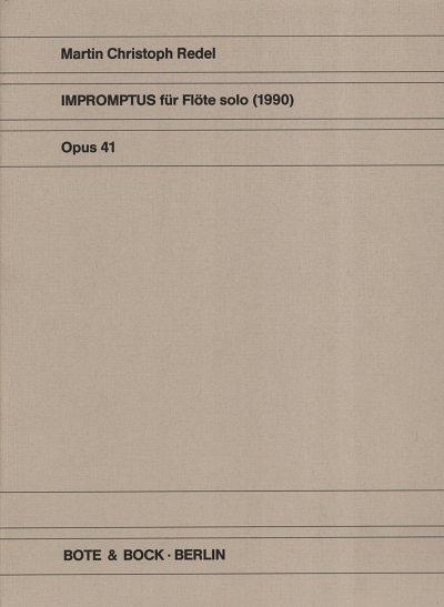M.C. Redel m fl.: Impromptus op. 41 (1990)