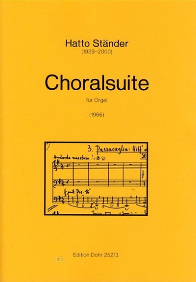 H. Ständer: Choralsuite, Org (Part.)