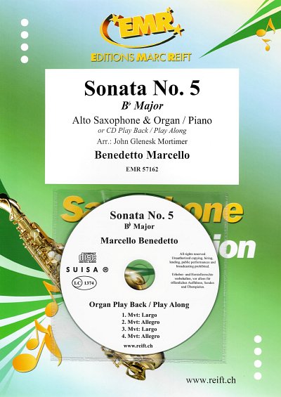 DL: B. Marcello: Sonata No. 5, AsaxKlaOrg