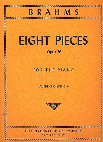 J. Brahms: 8 Pieces Op.76, Klav