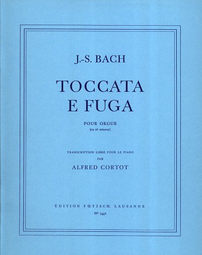 J.S. Bach: Toccata + Fuge D-Moll Bwv 565