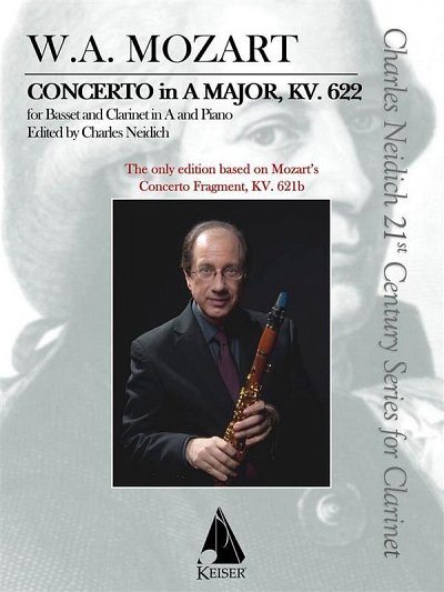 W.A. Mozart: Clarinet Concerto, K. 622, KlarKlv (KlavpaSt)