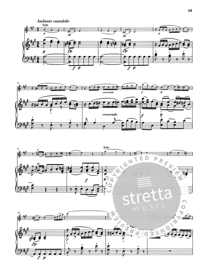 W.A. Mozart: Violinkonzert Nr. 4 D-Dur KV, VlKlav (KlavpaSt) (2)