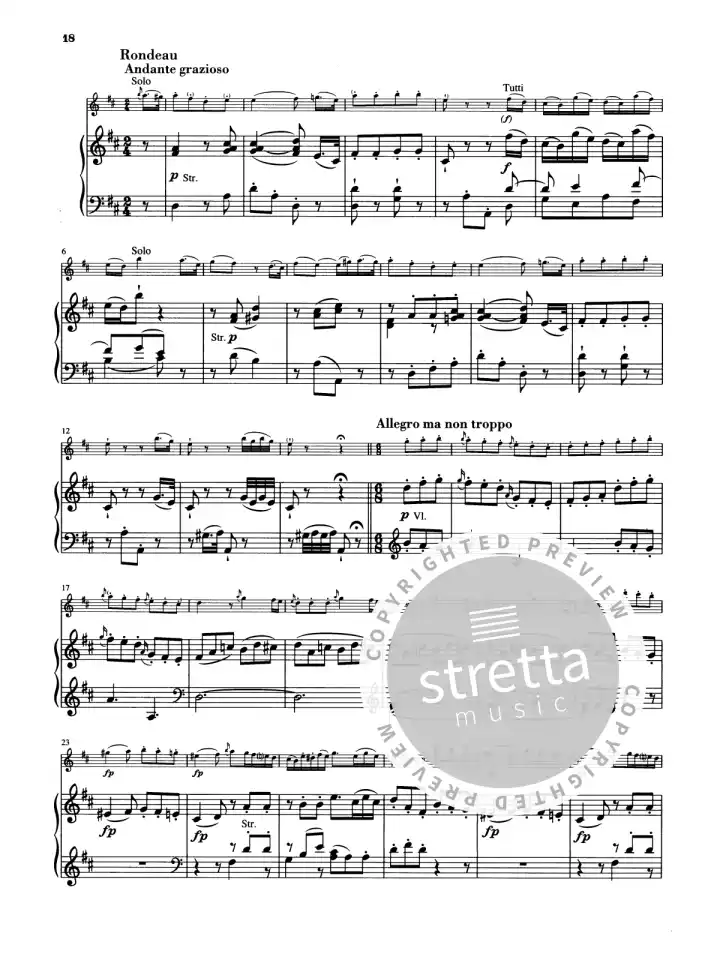 W.A. Mozart: Violinkonzert Nr. 4 D-Dur KV, VlKlav (KlavpaSt) (3)