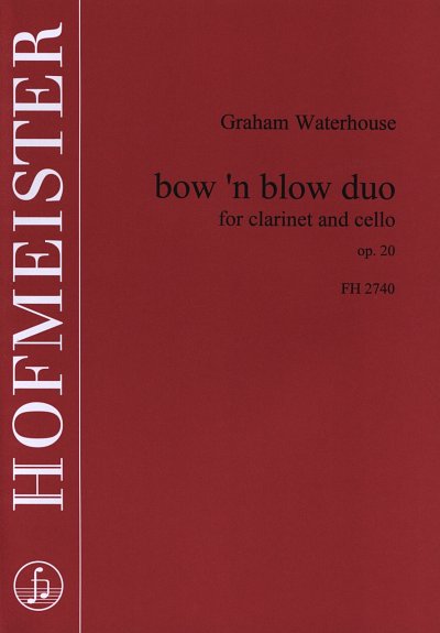 G. Waterhouse: Bow 'n blow Duo op.20 für Klarinette