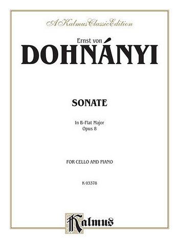 Sonata in B-Flat Major, Op. 8, Vc (Bu)